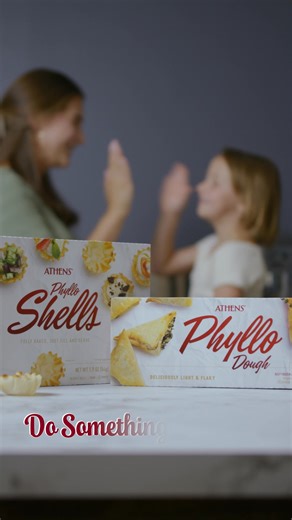 Every great recipe has two secret ingredients: love & phyllo. Make this baking season one to remember with Athens Phyllo! | Athens Foods