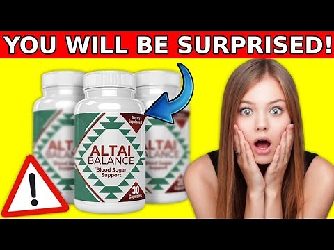 ALTAI BALANCE ((THE TRUTH!)) Altai Balance Reviews - Altai Balance Blood Sugar - Altai Balance 2022