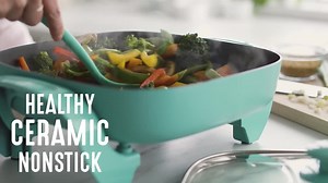 Healthy Power 5 in 1 Skillet in Pink CC007283-003