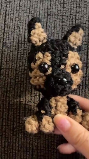 Crochet German Shepherd Pattern Available on Etsy