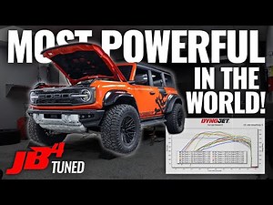 World’s Most Powerful Bronco Raptor?! - JB4 Dyno Testing - 2022 Ford Bronco Raptor