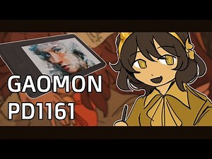 ✿ Speedpaint | GAOMON PD1161 Drawing Screen Monitor Review