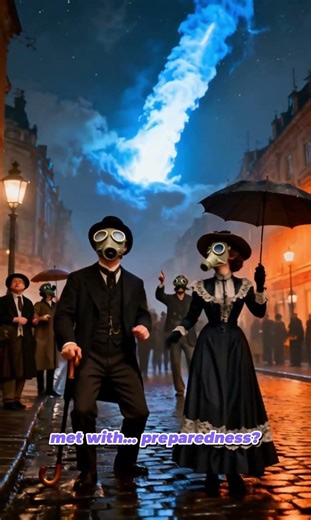 The 1910 Great Comet Panic! ☄️😷