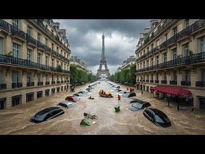 France Underwater! Torrential Rain Triggers Flash Flooding in Marseille