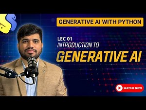 #01- Introduction to Generative AI Using Python