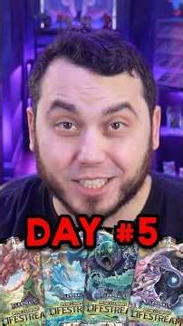 Day 5 and the packs keep doubling…