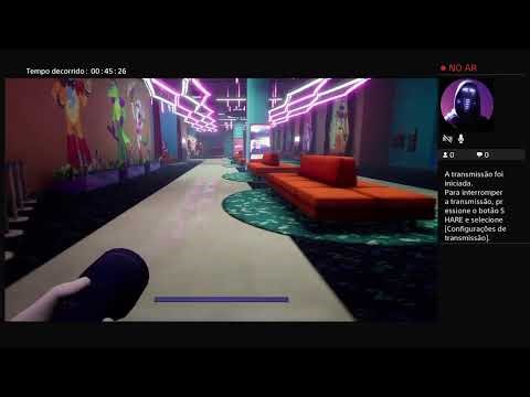 Jogando fnaf sb em live ( five nights at freddy`s security breach)