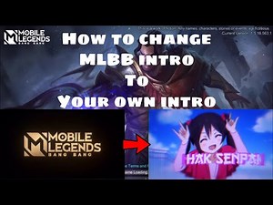 How to change Mobile legend intro to your own intro on ios