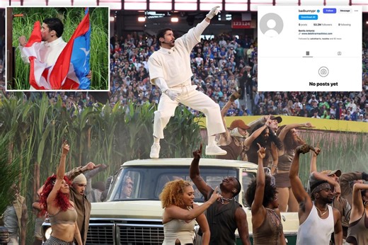 Bad Bunny wipes Instagram after Super Bowl LX halftime show backlash