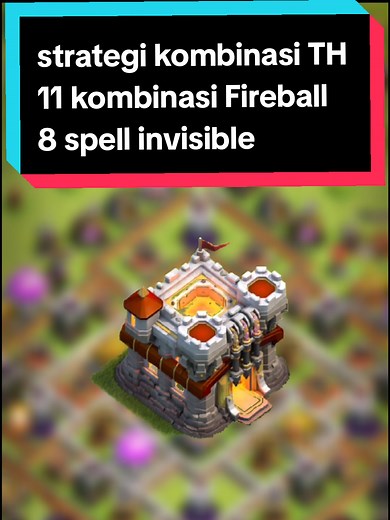 Membalas @putra.preset.amstrategi kombinasi TH 11 kombinasi Fireball 8 spell invisible 🔥⚔️ kombinasi ada di akhir video chief ✌ #clashofclans #clashofclanstiktok #clashofclansindonesia #coc #viraltiktok #request #kombinasi
