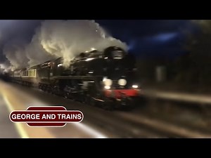 35028 ‘Clan Line’ Plummets Through Frant On ‘The Christmas Sussex Belle’ | 19/11/25