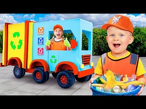 Kids Learn to Sort Garbage & Fun Learning Adventures 🌍♻️