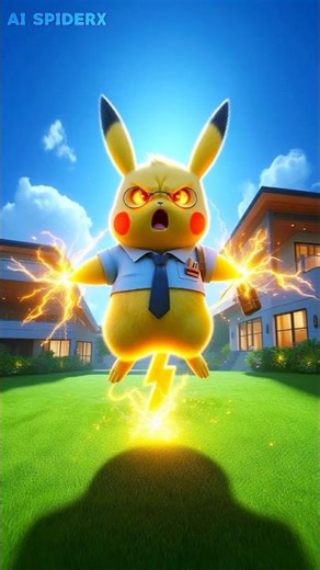 “Will Spider-Man Help Pikachu Pass the Exam? 😱📚”#spiderman #pokemon #shorts