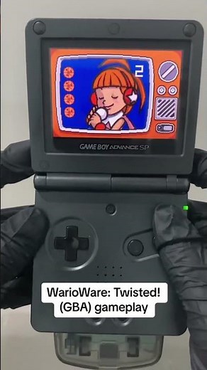 WarioWare: Twisted (Game Boy Advance) Gameplay! #nintendo #gameboyadvance #warioware