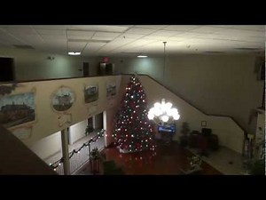 Hotel Tour: Christmas Time at the Comfort Inn Burkeville VA (decorations by Rocco!)