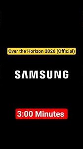 Over the Horizon 2026 (Official) (3:00 Minutes) #shorts