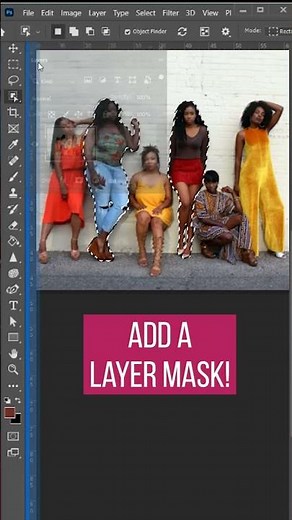 photoshop tutorial select multiple objects fast