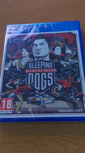 Unboxing Sleeping Dogs Definitive Edition (PS4)