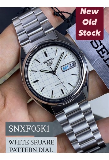 SEIKO 5 AUTOMATIC SNXF05: Jam Tangan Mewah