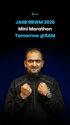 JAIIB RBWM Mini Marathon Class for May 2026 | Starting Tomorrow @8AM