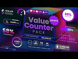 How to use the Value Counter Pack? (DEMO)