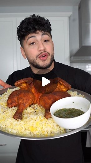 Ahmad Alzahabi on Instagram: "Eid Special 😈 Chicken Mandi 🤤 Recipes are all on TheGoldenBalance.com 🫶🏼 #food #recipe #recipes #chickenmandi"