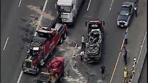 Traffic delays on I-495