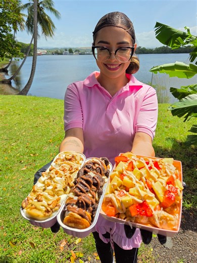 Brutal 🚚🥞 Food Truck Cajitas Mini Pancakes Calientitos.. Rellenaos Frente al Lago 🌴🇵🇷 20 Toppings.. Monta Tu Cajita de 12 y 24 !! | Puerto Rico desde el Aire