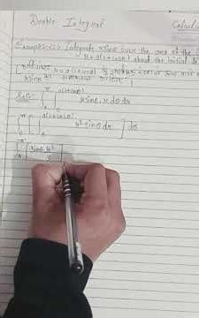 Double Integral example -(2) most imp questions #maths #bsc
