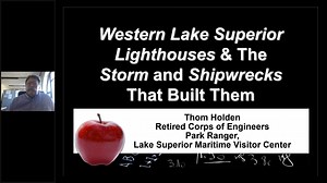 1.6K views · 12 reactions | Former LSMVC Director, Thom Holden, tells about one of the worst storms on Lake Superior, the Mataafa Storm of 1905 in this episode of the Virtual Visitor Center. Learn about the wreck of the Mataafa and other shipwrecks caused by the storm and the lighthouses that were built as a result. #AtWorkfortheNation #ServingtheNation #USACE #COVID19 | U.S. Army Corps of Engineers, Detroit District | Facebook