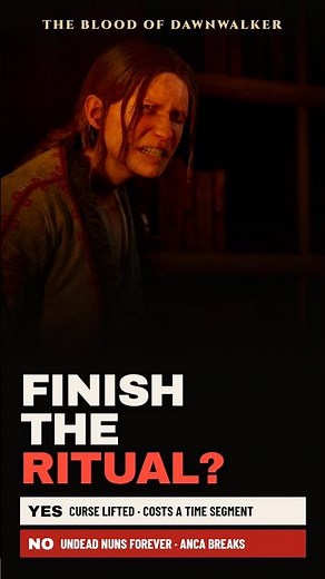 Should You Let Anca Finish the Ritual? | Both Choices Explored | The Blood of the Dawnwalker