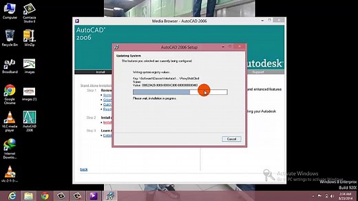 How to install autocad 2006 in windows 7 and 8 in sindhi