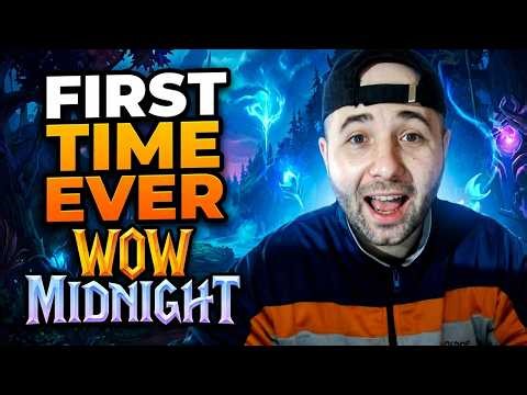 FIRST TIME PLAYING RETAIL WORLD OF WARCRAFT + MIDNIGHT I World Of Warcraft Midnight Episode 1