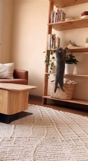 Cat Fails Epic Jump – Hilarious Home Moment 🐱😂