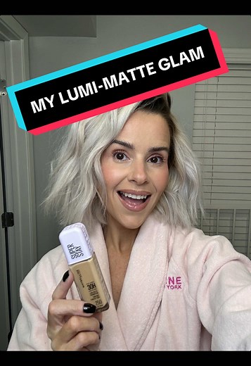 Excited to partner with @Maybelline NY to bring you this LUMI-MATTE GLAM 💋 Featuring their NEW Soft-Focus-Filter-Like ‘Lumi-Matte Foundation’ 💥 . Continuing watching to get the look 💃🏼✨ using products below: . HERO PRODUCT ⭐️ Super Stay Lumi-Matte Foundation 250 Warm (I also love the Shade 128 Warm, for myself too, but for this video I used 250) you only need a couple of pumps to fully even the complexion giving you soft filtered healthy looking skin & a long lasting look! . Super Stay Activ