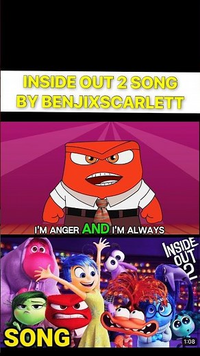 Inside Out 2 Theme Song Animation (Anxiety)