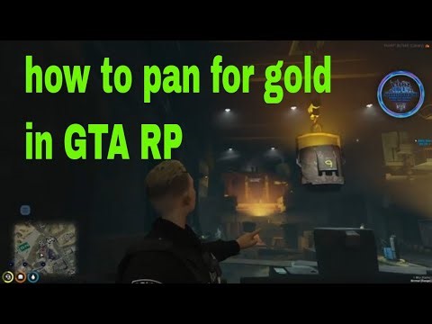 how to pan for gold in GTA RP (get rich fast in GTA RP)