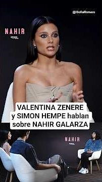 ENTREVISTA VALENTINA ZENERE, SIMÓN HEMPE sobre el caso NAHIR GALARZA: un CRIMEN REAL al cine