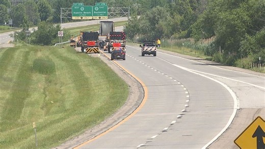 Extreme temperatures cause portions of 390 to buckle