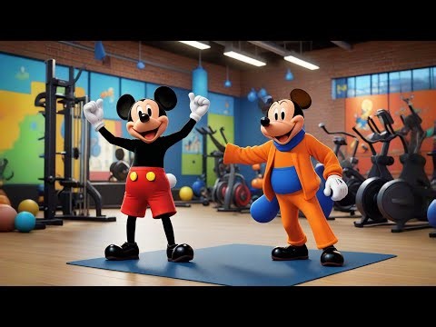 🏋️‍♂️ Mickey Mouse the Gym Trainer Adventure 🐭💪