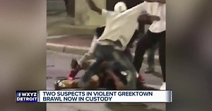 POLICE: Violent men arrested in Greektown attack