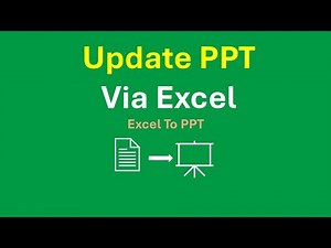 How to Paste Excel Data as a Dynamic Picture in PowerPoint - Auto-Update Slides
