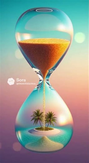 Infinite Time Flow – Endless Hourglass Island Loop