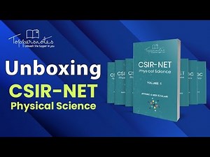 CSIR-NET PHYSICAL SCIENCE || English Medium || Latest Edition Exam Notes Unbox By Toppersnotes