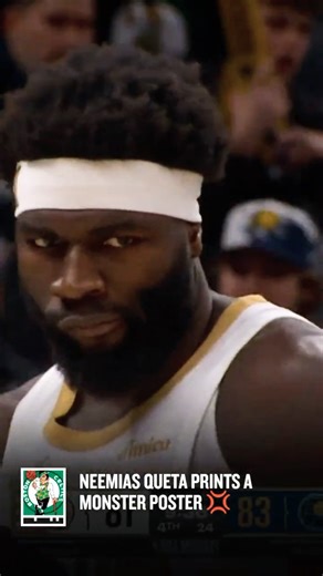 Queta's monster dunk will shock you 😱 #basketball #sports #nba