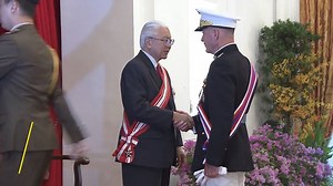 The United States (US) Chairman of the Joint Chiefs of Staff General (GEN) Joseph Dunford was conferred Singapore's highest military award, the Darjah Utama Bakti Cemerlang (Tentera) [Distinguished Service Order (Military)], by President Dr Tony Tan at the Istana yesterday afternoon. Congratulations, sir! | Ministry of Defence, Singapore (MINDEF)