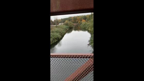 Green River flooding after storm hits Kent, Washington, USA