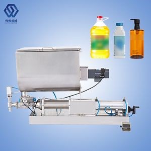 [Hot Item] Semi Automatic Pneumatic Small Juice Filling Machine Liquid Packing Machine
