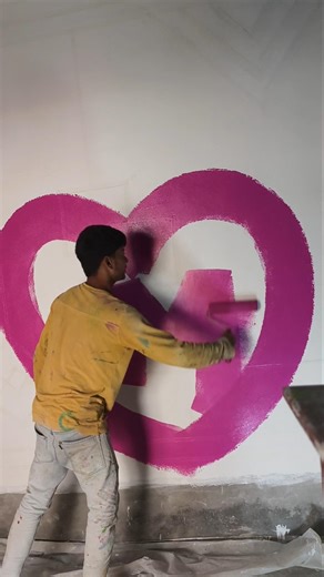 Pink colour fast code bedroom 🏡🖌️👈 #art