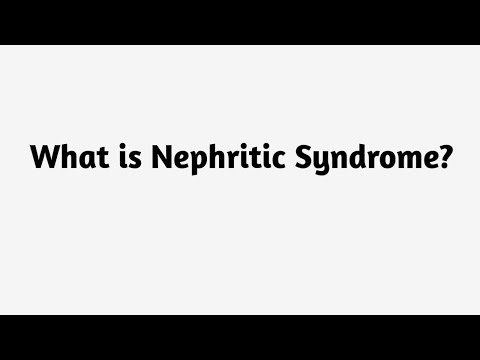 What is Nephritic Syndrome ?
